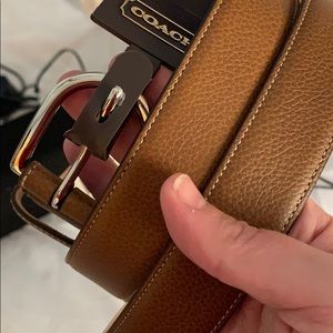 Men’s coach belt new in box size 36